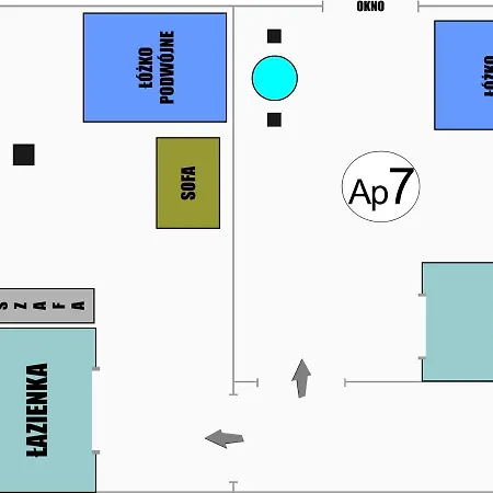 לינה וארוחת בוקר Arenia -filia Kompleksu Arena Slonca